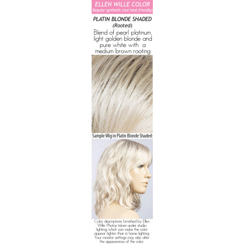  
Color options: Platin Blonde Shaded (Rooted)